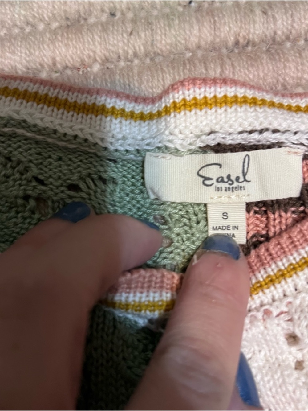 Cute Knit Tank Top - Picture 5 of 7
